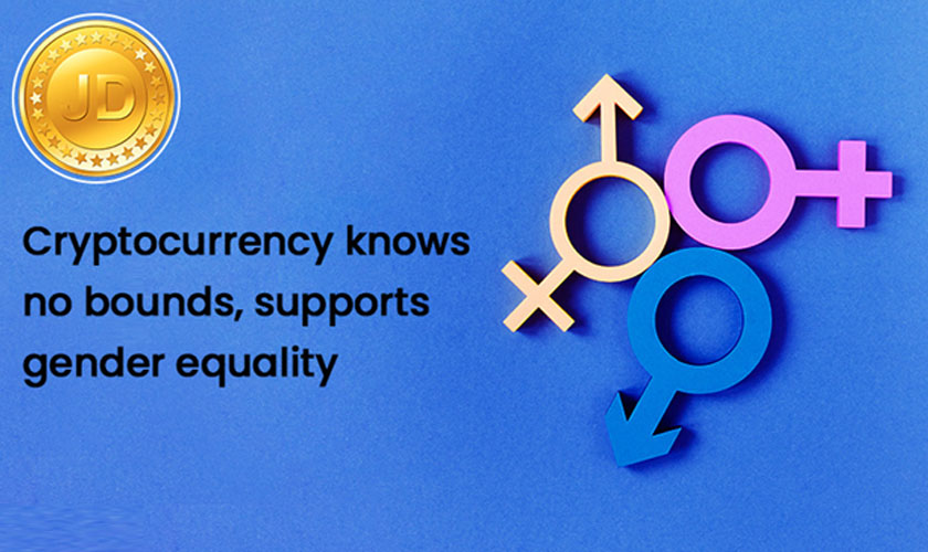 Jd coin Cryptocurrency knows no bounds, supports gender equality